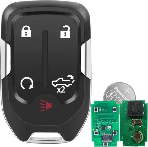 Miniatura 2 de Llavero inteligente para GMC Sierra 2019-2022, llavero de control remoto de entrada sin llave compatible con Chevrolet Silverado GMC Sierra