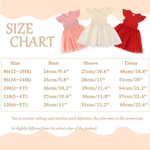 Miniatura 7 de Vestido tutú para niñas pequeñas, vestido de tul de manga larga para otoño, invierno, vacaciones, cumpleaños, fiesta, 1-5 años