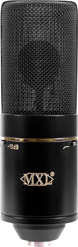 Miniatura 2 de MXL 770 Micrófono de condensador para podcasting, canto, grabación en estudio casero, juegos y transmisión XLR Diafragma grande Cardioide