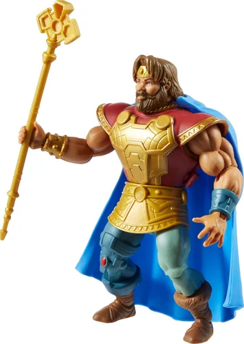 Miniatura 4 de Masters of the Universe Origins Figura de acción y accesorio, Rise of Snake Men King Rando y mini libro de cómics, 5.5 pulgadas