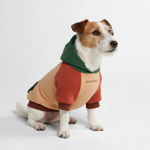 Miniatura 118 de Spark Paws Sudadera con capucha para perro, suéter de primera calidad para perros pequeños, medianos y grandes Trajes cálidos para bulldogs