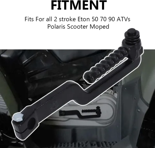 Miniatura 4 de Maneta de arranque de patada para Polaris Outlaw Predator Sportsman Scrambler 50 90 50cc 70cc 90cc ATV 139QMB GY6 50CC-150CC Scooter ATV Motocicleta