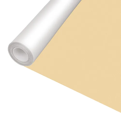 Miniatura 2 de Kit de parches de reparación de cuero para muebles de 12.6 x 60 pulgadas, cinta de cuero autoadhesiva duradera e impermeable beige, parche de cuero