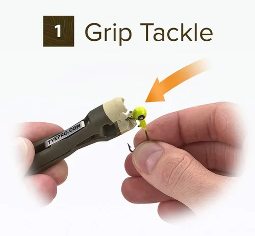 Miniatura 3 de Fly & Ice Nudo Atado Herramienta de Pesca/Empuñadura, Línea de Hilo, Nudo de Corbata, Clip