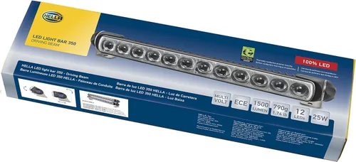 Miniatura 8 de HELLA 958040071 Barra de luz LED 350 (haz de conducción), multicolor
