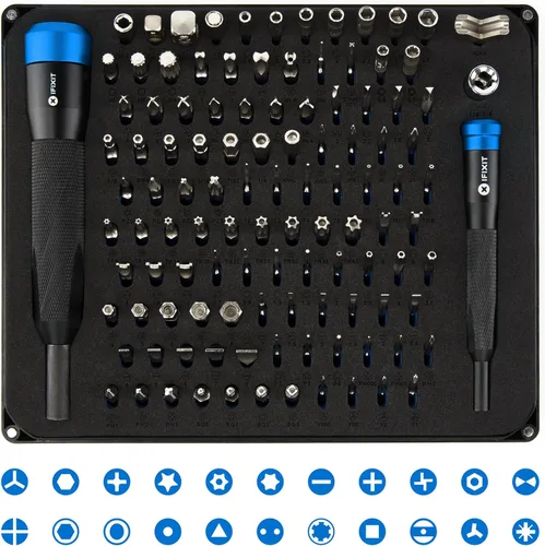Miniatura 5 de iFixit Kit de Destornilladores Manta - Juego de Puntas para Hogar, PC, Teléfono, Electrónicos