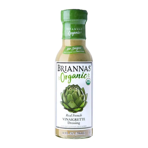 Miniatura 18 de BRIANNAS - Aderezo orgánico de vinagreta de miel y jengibre - Aderezo de ensalada certificado Kosher y orgánico hecho con ingredientes de primera