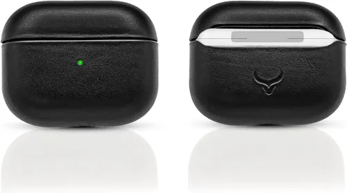 Miniatura 14 de Funda de piel auténtica para Airpods – Funda para Airpod de 1ª generación y funda para Airpod de 2ª generación compatible con Magsafe y soporta