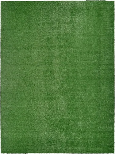 Miniatura 14 de Garland Rug Alfombra de césped artificial de 5 pies x 8 pies, grande para interiores/exteriores, color negro - Negro exuberante, duradera y de bajo