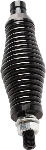 Miniatura 2 de Soporte de antena de radio CB, soporte de resorte de antena estable negro partido resistente para vehículo
