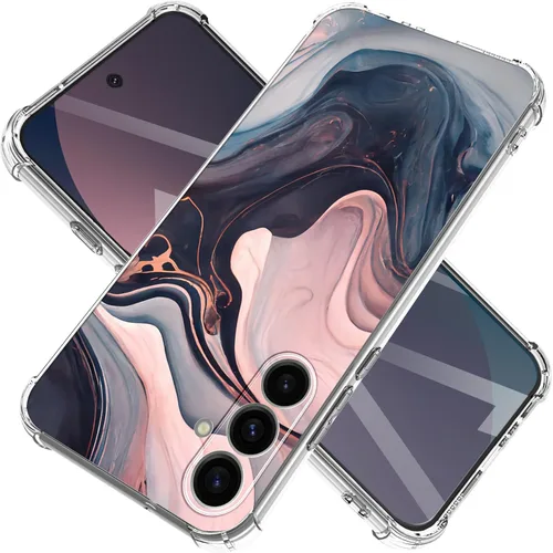 Miniatura 11 de para Samsung Galaxy a15 5G [Funda de Mármol Delgada]+[Anti-Caída Protectora] Fundas de Teléfono de TPU Suave y Elegantes para Mujeres de 6.5 Pulgadas