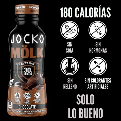 Miniatura 8 de Jocko Fuel Paquete de batido de proteínas - Vainilla y chocolate (24 unidades)