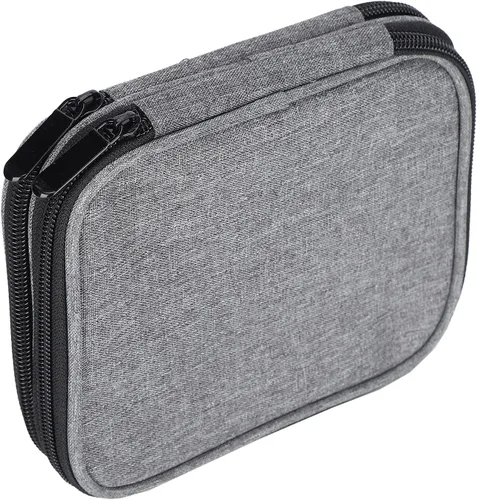 Bolsa organizadora portátil, bolsa de almacenamiento de agujas de ganchillo, bolsa de almacenamiento de ganchos de ganchillo, bolsa de
