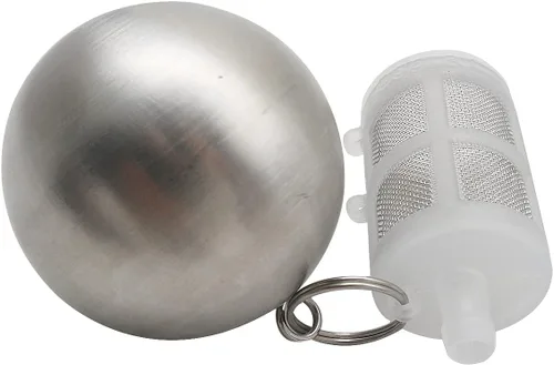 Miniatura 6 de 304 Acero inoxidable Cerveza Cerveza FermZilla Bola Flotante Barril de Cerveza Tubo de Inmersión Líquido con Filtro de Tubo Flotante y Tubo