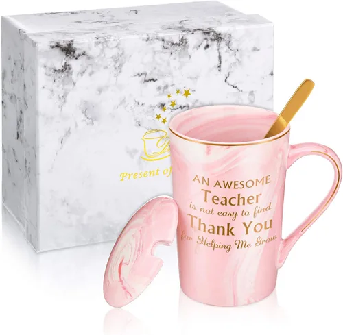 Miniatura 8 de Geiserailie Regalo de agradecimiento para profesores para mujeres, divertido taza de café de graduación de agradecimiento para profesores, taza