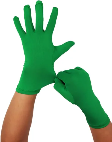 Miniatura 5 de Aniler Guantes de elastano hasta la muñeca para hombres y mujeres, para bodas, fiestas, Navidad, disfraces, fiestas, bailes