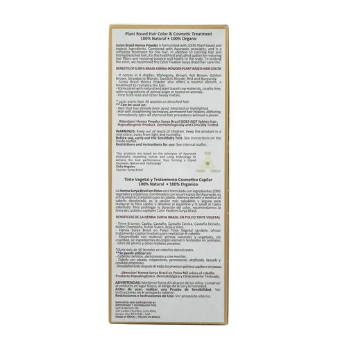 Miniatura 6 de Surya - Crema de henna dorado marrón