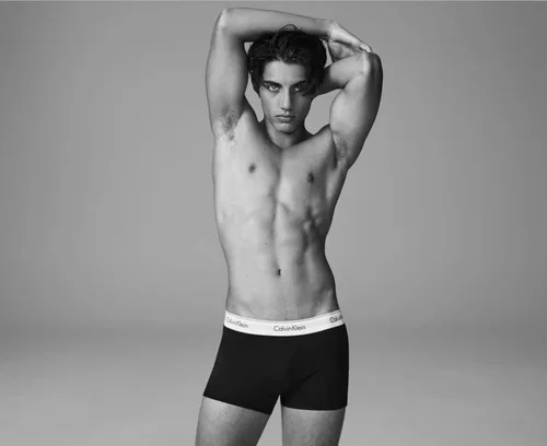 Miniatura 5 de Calvin Klein - Traje de baño moderno de algodón elástico natural para hombre, 3