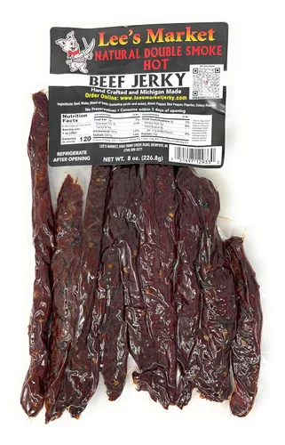 Miniatura 14 de Lee's Market Carne seca de rábano picante - Suave y tierna - Bocadillo saludable bajo en carbohidratos y sin gluten - Apto para paleo y keto