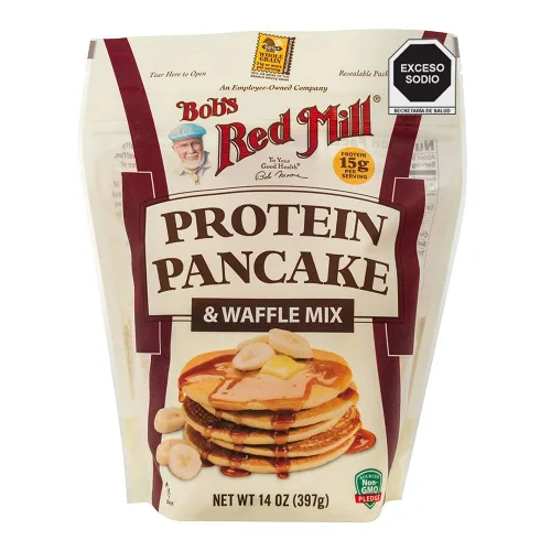 Miniatura 6 de Bob's Red Mill Mill Protein - Mezcla para panqueques y waffles, 14 onzas (paquete de 3)