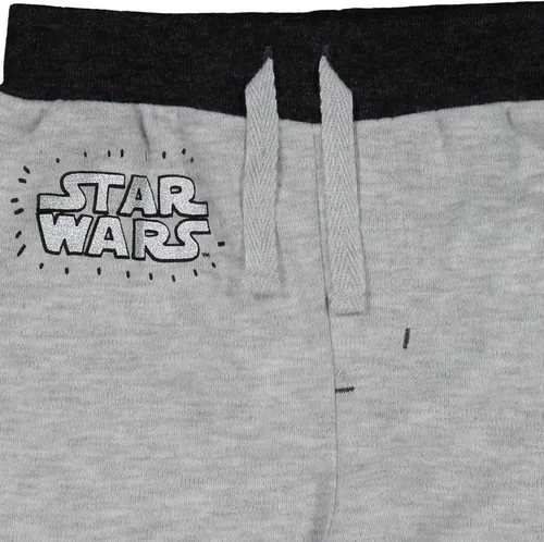 Miniatura 4 de STAR WARS Darth Vader Stormtrooper C-3PO Chewbacca R2-D2 Baby Yoda - Paquete de 2 pantalones deportivos para recién nacidos a bebés