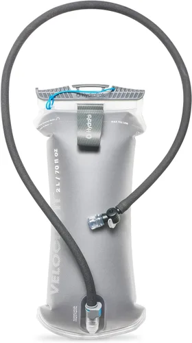 HydraPak Velocity IT (depósito de hidratación de 1,5 L o 2 L) – Vejiga de agua aislada para paquete de hidratación – Válvula de mordida