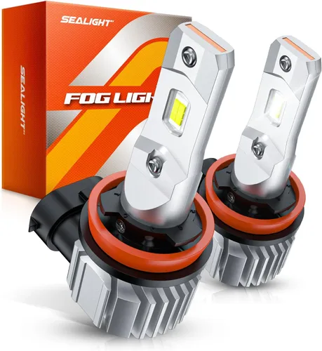 Miniatura 14 de SEALIGHT Bombillas D2S, 45000 lúmenes, 6500 K, luz blanca de repuesto 85122 66240 66040 66240CBI D2R, ventilador de refrigeración Plug and Play