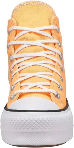 Miniatura 2 de Converse - Chuck Taylor All Star Tenis de mujer altos de plataforma con diseño de leopardo