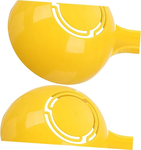 Miniatura 9 de Hemoton 2 piezas de plástico de paleta de arroz para servicio de alimentos, pala de arroz semicircular, pala de arroz antiadherente, espátula