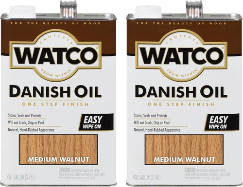 Miniatura 17 de Watco 65151H Aceite Danés de Acabado para Madera, Pinta, Nogal Oscuro Dorado (Golden Oak)