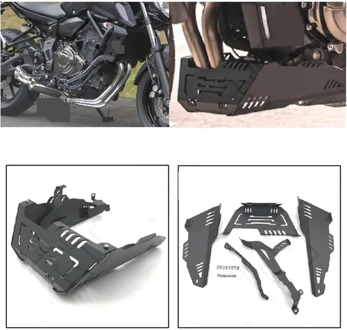 Miniatura 2 de Compatible con MT 07 MT07 MT-07 ABS XSR 700 XSR700 2014-2020 Protector de chasis de motor de motocicleta tipo monopatín