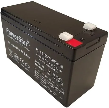 Miniatura 2 de PowerStar® La batería SLA de 12V 9AH reemplaza a CP1290 6-DW-9 HR9-12 PS-1290F2