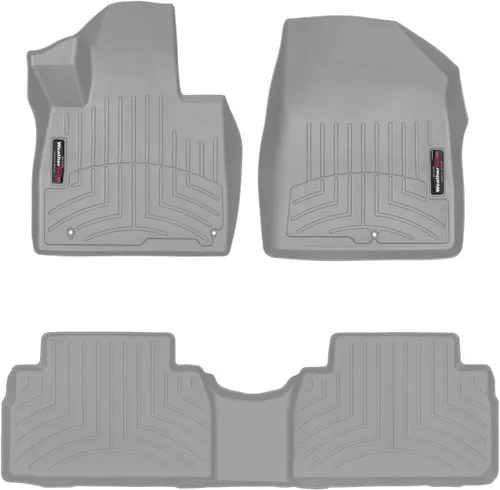 Miniatura 7 de WeatherTech Revestimientos de suelo personalizados para Hyundai Santa Fe - 1ª y 2ª fila (441485-1-2), negro
