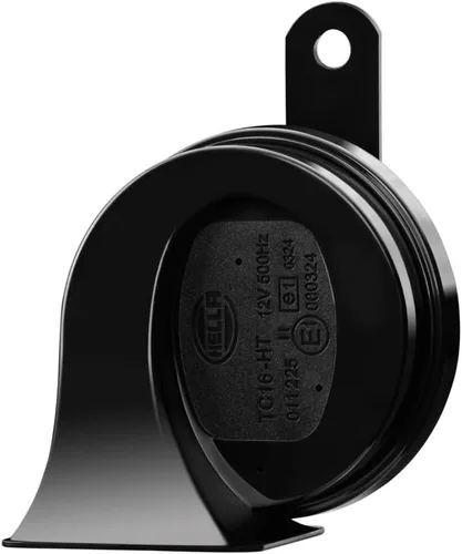 Miniatura 15 de HELLA 012010971 Kit de Bocina de Trompeta Negra de 12V (Ajuste Universal - Paquete Blíster)