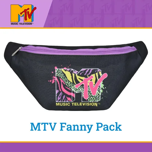 Miniatura 2 de MTV Logo Fanny Pack, Crossbody Waist Belt Bag