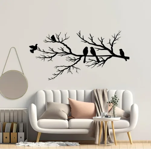 Miniatura 7 de seemy Decoración de pared de arte metálico, decoración de pared de metal, decoración de pared negra, decoración de pared de metal para sala