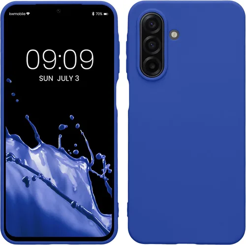 Miniatura 97 de kwmobile Funda compatible con Samsung Galaxy A23 4G / 5G - Funda de silicona TPU metálica suave y delgada - Rojo oscuro metálico