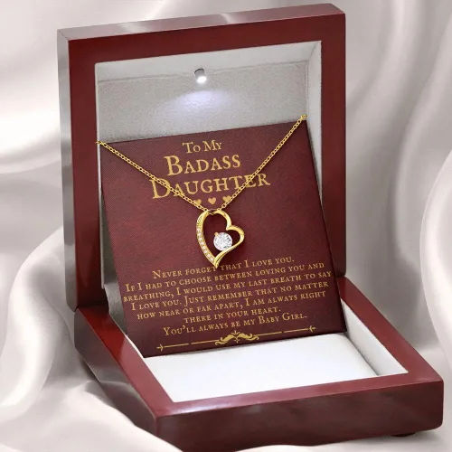 Miniatura 2 de ZILORRA - Collar para hija Regalos para hija de mamá, regalos para hija de papá, collares para hija de mamá, joyería de hija de papá, cumpleaños