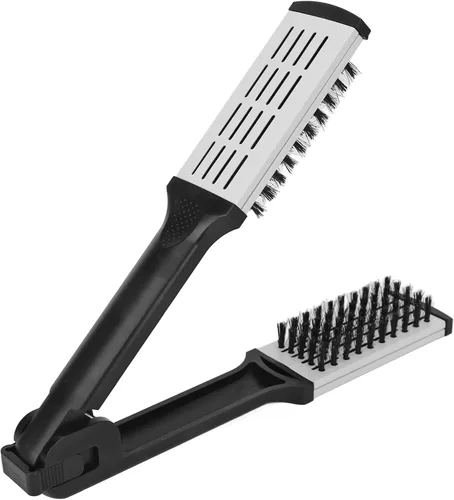 Miniatura 9 de Sorandy Peine alisador, alisador de cabello, cuidado efectivo del cabello para el hogar, cepillo alisador de cabello hueco transpirable con cepillos