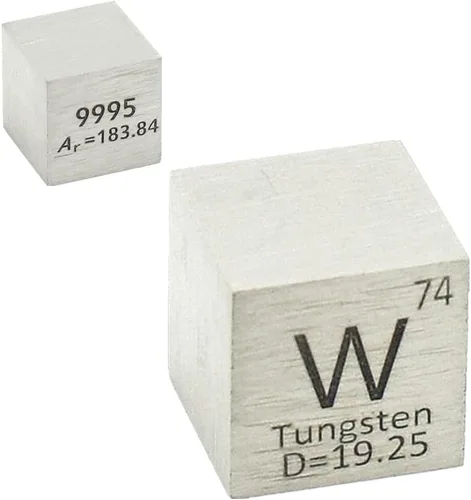 Miniatura 3 de Juego de cubos de elementos de 0.394 in, cubos de densidad de hasta 99,99 % de pureza, colección periódica de cobalto, itrio, tungsteno, niobio