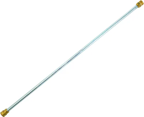 Simpson Cleaning 80479 Varilla universal de 31 pulgadas para lavadora a presión para uso con agua fría hasta 4500 PSI, color plateado