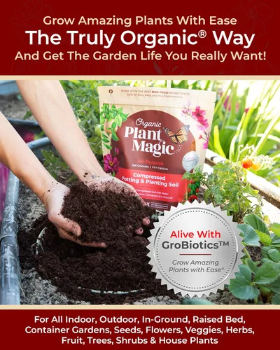 Miniatura 3 de Suelo de maceta orgánico comprimido para jardín, plantas y vegetales - Se expande 4 veces cuando se mezcla con agua - Uso en interiores o exteriores