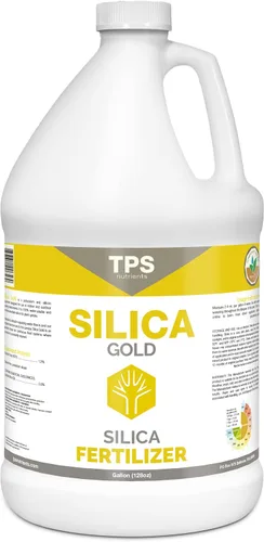 TPS Nutrientes y suplemento para fortalecer las plantas con silicio biodisponible de TPS Nutrients, 1 galón (128 oz)