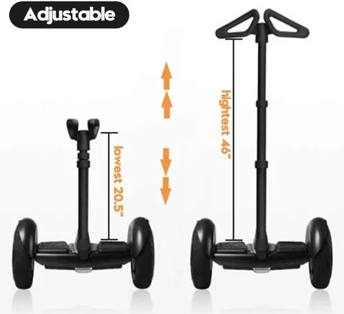 Miniatura 3 de Ninebot - Repuesto para manillar Ninebot miniPRO miniLITE S Self Balance Hoverboard con mango ajustable, liberación de presión de rodilla