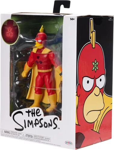Miniatura 6 de The Simpsons Figura de Acción de Coleccionista Premium de Radioactive Man de 5 Pulgadas