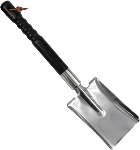 BESPORTBLE Stainless Steel Gardening Spade Potted Tool for Bonsai and Flowerpots Practical Garden Shovel for Digging Weeding and Uprooting with