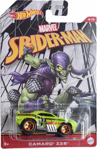 Miniatura 9 de Hot Wheels Marvel Spider-Man (1/5 Spider-Man Dodge Charger Stock Car)