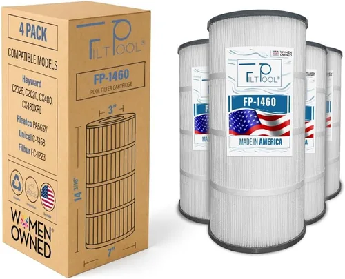 FP-1460 - Filtro de piscina de repuesto para Pentair CCP240, R173572, PCC60, Unicel C-7469, Filbur FC-1975, Guardian 817-175-04, PLFPCC60 - Sistema
