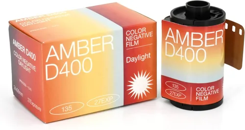 Miniatura 10 de Película de cine Amber 800 de 35mm a color negativo, 27 exposiciones, ISO800, 135, estilo cinematográfico, estilo de película de movimiento