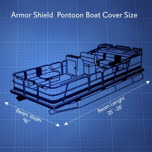 Miniatura 5 de Pyle PCVHP442, funda impermeable para pontón, tela de calidad naval 300 denier poliéster. Funda duradera, protege contra todo tipo de agua. Se